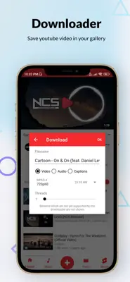 Genyoutube - Youtube Downloader android App screenshot 1